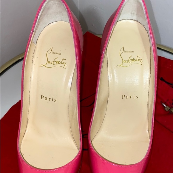 Authentic Christian Louboutin Pigalle Follies 100 - Picture 9 of 16
